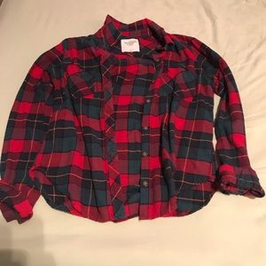 Abercrombie and Fitch Flannel Size S